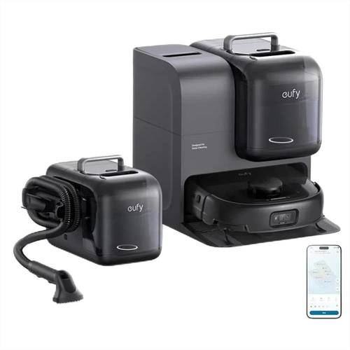 שואב רובוטי שוטף + מנקה ספות Eufy Robot Vacuum E28 Omni