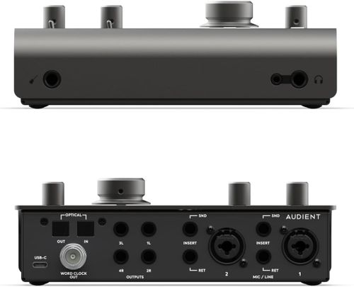 כרטיס קול חכם בעל 2 ערוצים Audient iD24