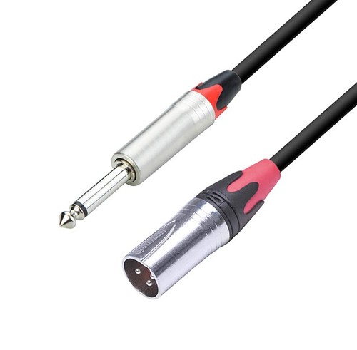 כבל XLR זכר ל-PL מונו אורך 3מ’ ABC CABLS