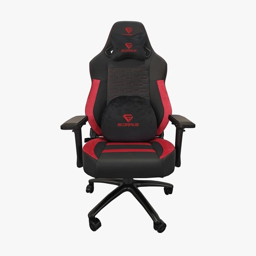 מושב גיימינג שחור/אדום   SCORPIUS PROFESSIONAL