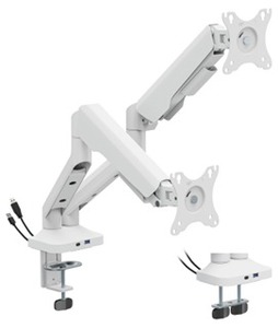 זרוע שולחנית למסך 17-35 עם כניסת TYPE C+USB