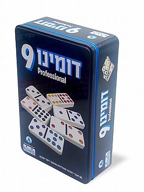 דומינו קלאסי 9 באריזת מתכת