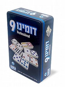 דומינו קלאסי 9 באריזת מתכת