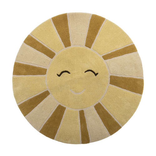 שטיח צמר שמש Sun קוטר 110 ס