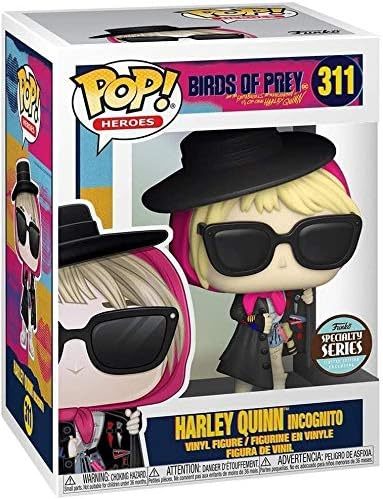 בובת פופ ציפורי הטרף, הארלי קווין (במסווה)| Funko Pop! Birds Of Prey, Harley Quinn, (Incognito) Specialty Series 311