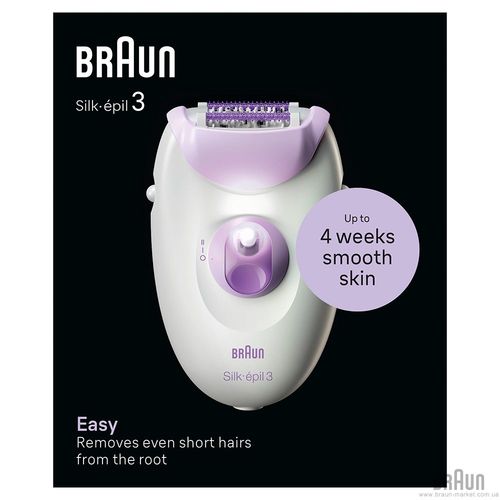 מסיר שיער בראון Braun Silk Epil 3 3000