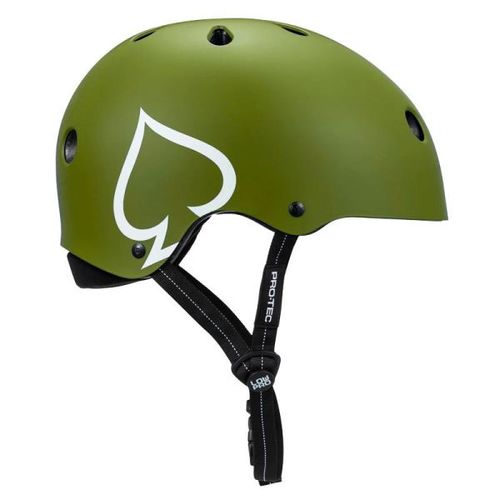 PRO-TEC LOW PRO Certified Helmet - Army Green Matte