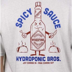 Hydroponic SPICY SAUCE USED PEARL SS T-SHIRT