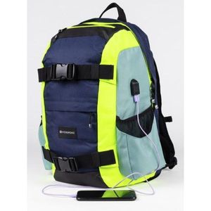 HYDROPONIC SKATE BACKPACK BG KENTER NAVY/YELLOW FLUOR/BLUE