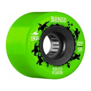BONES ATF Rough Rider Wranglers Skateboard Wheels 59mm 80a 4pk Green