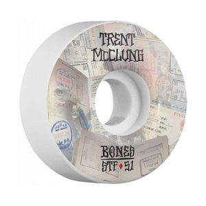 BONES WHEELS STF Pro McClung Passport 51x30 V1 Skateboard Wheels 83B 4pk