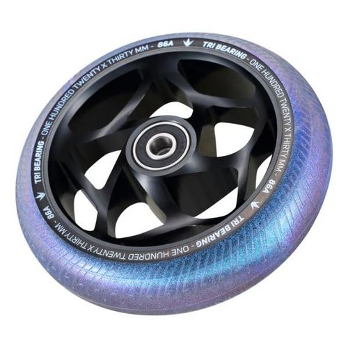גלגל לקורקינט פעלולים Blunt Tri Bearing Wheel - Black/Galaxy 120mm x 30mm