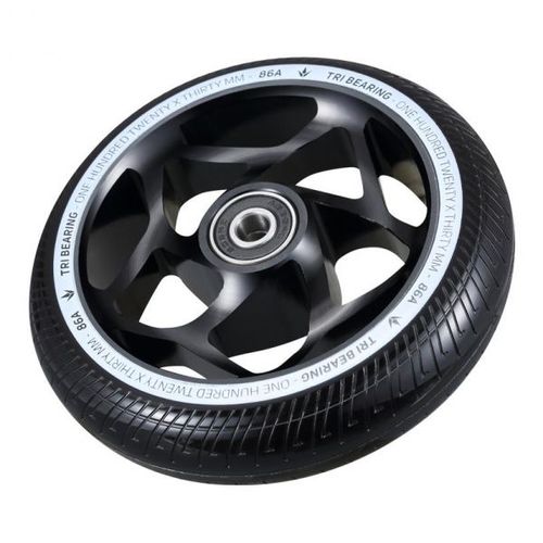 גלגל לקורקינט פעלולים Blunt Tri Bearing Wheel - Black/Black120mm x 30mm