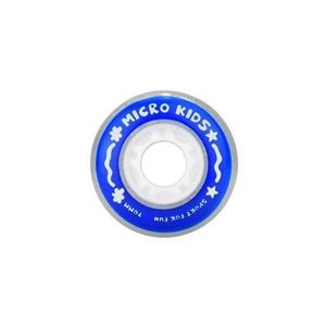 גלגלים סט של 4 MICRO FLASH WHEELS FOR KIDS SKATE 70MM 85A BLUE