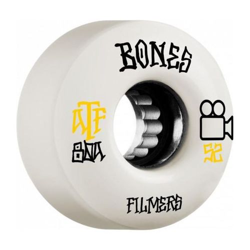 BONES ATF Skateboard Wheels Filmers 52mm 80A 4pk