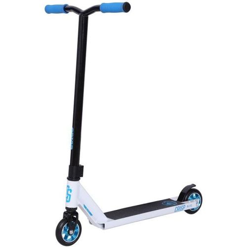 קורקינט פעלולים Crisp Master White Blue Scooter