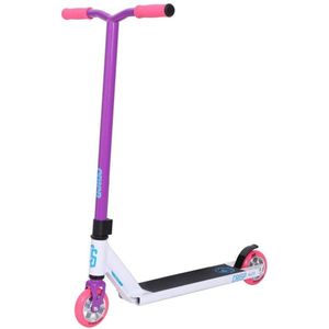 קורקינט פעלולים Crisp Master White Purple Scooter