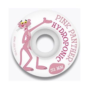 Hydroponic The Pink Panther White Skate Wheels 52mm 100A