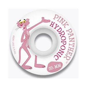 Hydroponic The Pink Panther White Skate Wheels 53mm 100A
