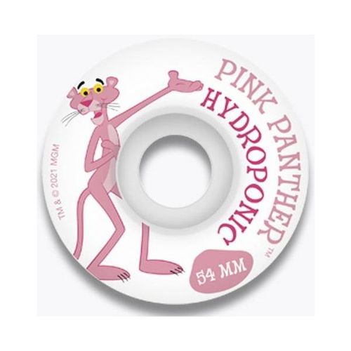 Hydroponic The Pink Panther White Skate Wheels 54mm 100A