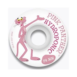 Hydroponic The Pink Panther White Skate Wheels 54mm 100A