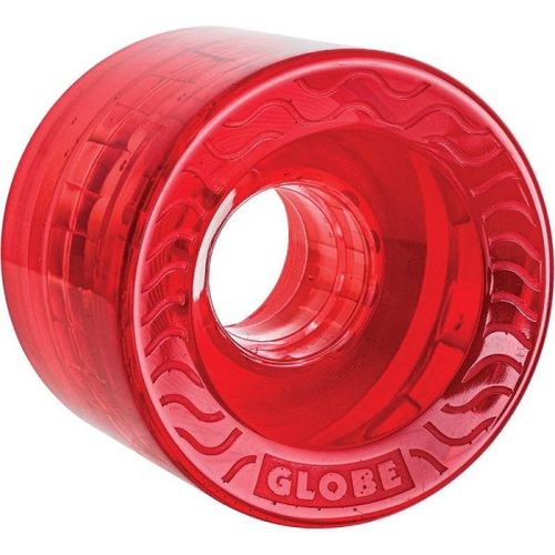 Globe Retro Flex Cruiser Wheels Clear Red 58mm/83A