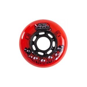 Seba Street Invaders set of 4 Wheels-72-Red