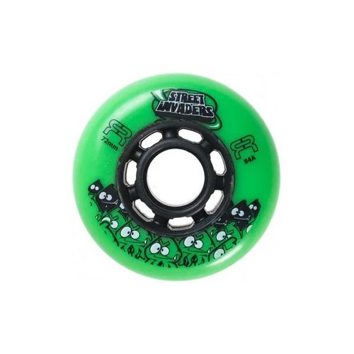 Seba Street Invaders set of 4 Wheels-72-Green