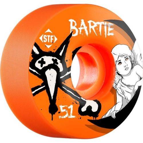 BONES WHEELS STF Bartie Angel 51mm Orange V1