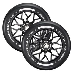 גלגל לקורקינט פעלולים Blunt Sector 115mm – שחור/שחור