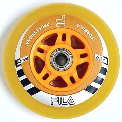 גלגלים סט של 10 כולל מיסבים FILA 84mm 83A