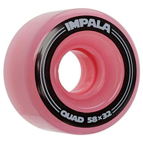 Impala Rollerskates Wheels Pink 58mm 82A 4pack