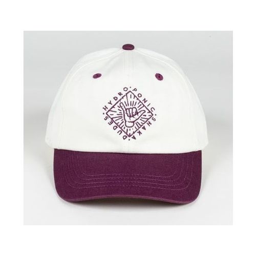 HYDROPONIC BASEBALL SHAKA DUDES CAP Natural White / Wine