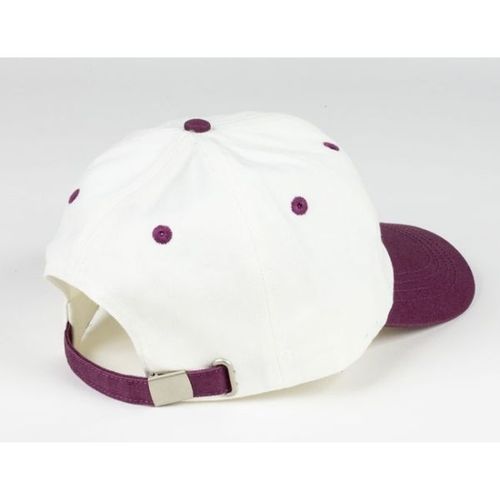 HYDROPONIC BASEBALL SHAKA DUDES CAP Natural White / Wine