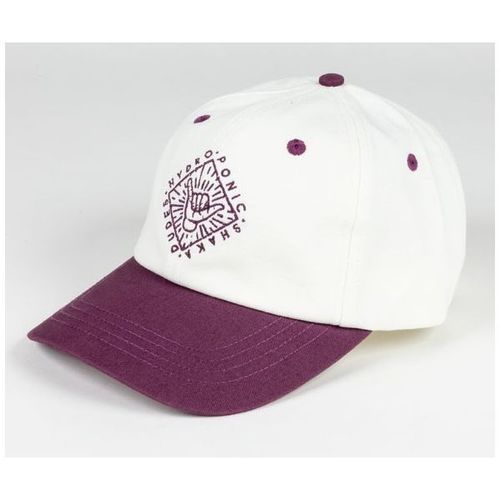 HYDROPONIC BASEBALL SHAKA DUDES CAP Natural White / Wine