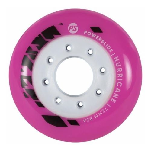 POWERSLIDE Hurricane Wheels 72MM 85A Pink 4pcs
