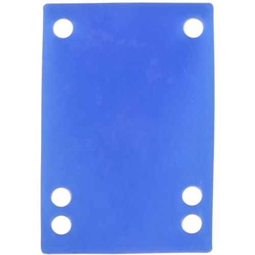 Rubber Skateboard Riser Blue 1/8