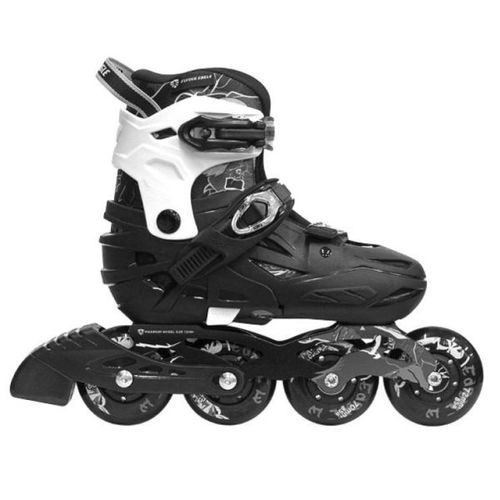 רולר בליידס מתכוונן לילדים FLYING EAGLE S5S+ BLACK