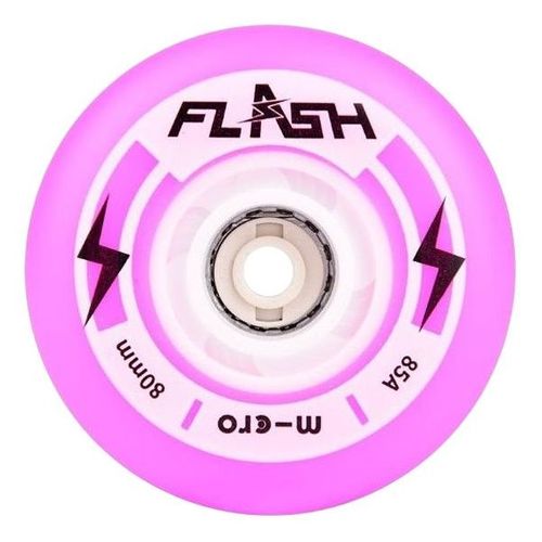 גלגלים סט של 4 MICRO FLASH WHEELS 80MM 85A PURPLE