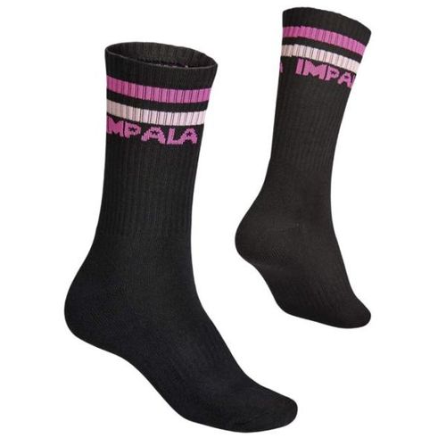 Impala Stripe Socks Black 6-10 3pk