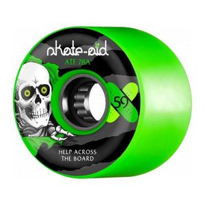 Powell Peralta Skate Aid Collabo Skateboard Wheels 59mm 4pk
