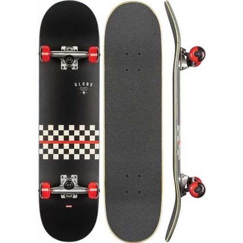 GLOBE G1 Full On Redline Skateboard complete 7.75