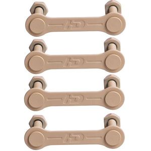 HONDAR Studded Hardware mounting Plates 1.25