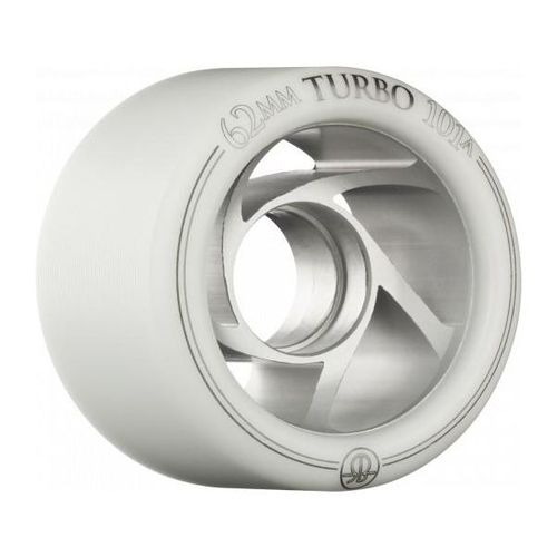 גלגלים לגלגליות Rollerbones Turbo Wheels Clear Aluminum Hub 62mm 101a 8pk Nat