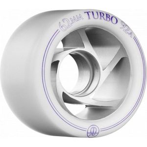 גלגלים לגלגליות Rollerbones Turbo Wheels Clear Aluminum Hub 62mm 92a 8pk
