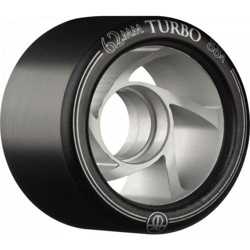 גלגלים לגלגליות Rollerbones Turbo Wheels Clear Aluminum Hub 62mm 88a 8pk