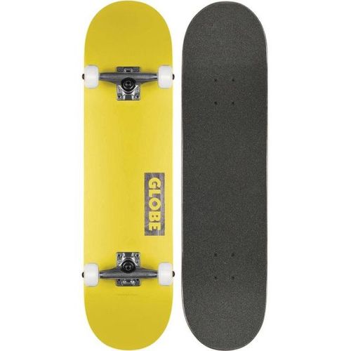 GLOBE Goodstock Yellow Skateboard complete 7.75