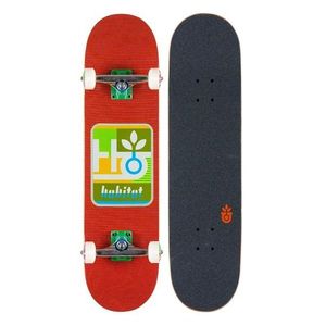 HABITAT Mod Pod Red Complete Skateboard 7.875