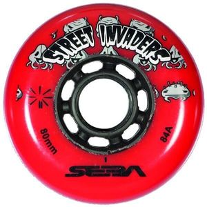 גלגלים סט של 2 Seba Street Invaders-84-Red