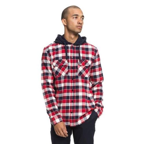 DC Runnels Long Sleeve Hooded Flannel Shirt 3
